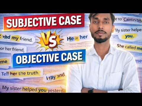 Type_1(part ):- Subjective case Vs Objective case #grammar #learn #english #students #education