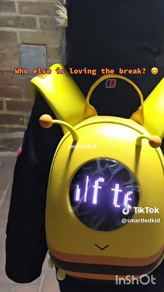 Making the most of the half-term break with an evening walk! 🚶‍♂️ This LED backpack is a game-changer for feeling safe in the dark. No more worrying about not being seen. Who else is loving the break? 😊 #HalfTerm #UKMums #UKDad #FamilyTime #KidsSafety