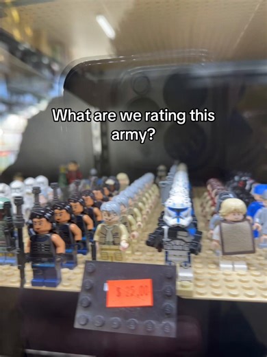 Saw this at my local Lego distributor store, what do we think? #fyp #starwars #lego #legoarmy #starwarsfan
