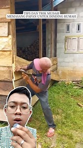 192K views · 294 reactions | Cara mudah memasang paku pada papan untuk dijadikan dinding rumah | Imam Kya | Facebook