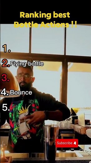 Ranking the Best Bottle Art Skills 🔥🍾 #Shorts
