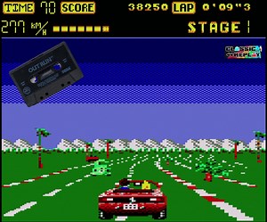 Enjoying Out Run on the Amstrad CPC while grooving to the included audio tape... #outrun #sega #amstrad #arcade #retrogaming #computergaming | Classic Replay
