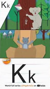 Letter K Alphabet Story for Kids: 🪁 Kite, Keys, Koala & More! | #alphabetstories