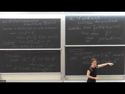 Quantitative analysis of variational problems and PDEs - Melanie Rupflin