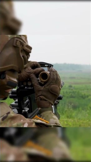 New Machine Gun Optic Tested #shorts #military