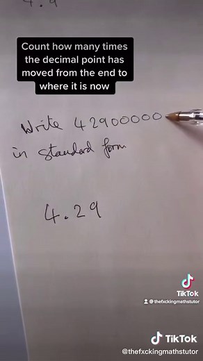 Decimal in Standard Form: How to Write Decimals in Standard Form