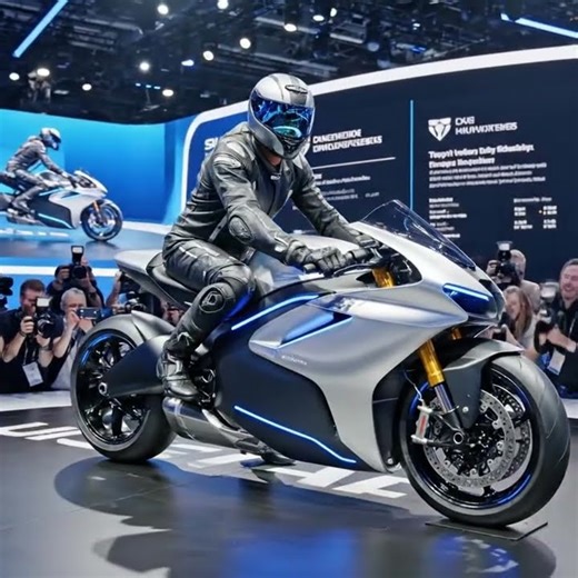 Futuristic Motorcycle Unveiled To Press #motorcycle #bike #racingcar