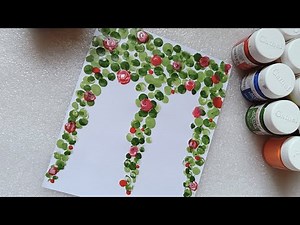 easy finger painting ideas 💡/ drawing tutorial