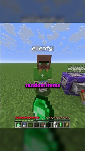 Players Become Villagers? Oh no. #minecraft