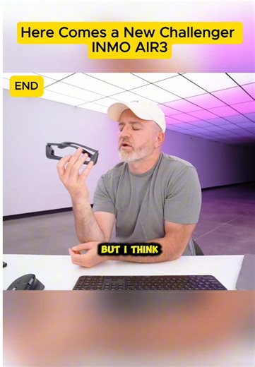 Here Come A New Challenger... INMO AIR 3...! #technews #glass #unbox #fyp