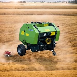 [Hot Item] Mini Round Baler High Mobility Easy Operation Easy Maintenance Smooth Operation