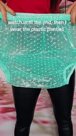 Vintage Style Plastic Pants for Comfort and Style