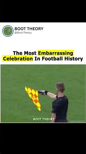 Football's Most Awkward Celebration 😭 #shorts