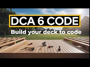 Building Decks with DCA 6 Training