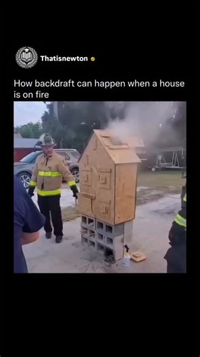 12K views · 152 reactions | How backdraft can happen when a house is...