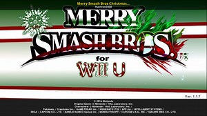 Merry Smash Bros Christmas GUI Overhaul Mod for Super Smash Bros. (Wii U) | SSB4U Mods