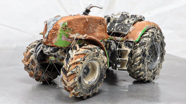 Thorough Revival of an Agricultural Tractor Model from Neglect to Pristine Condition