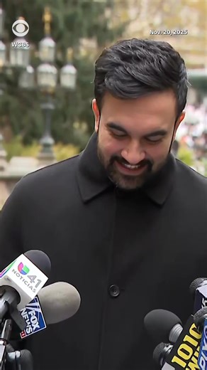 182K views · 7.7K reactions | “I intend to make it clear to President Trump that I will work with him on any agenda that benefits New Yorkers,” incoming New York Mayor Zohran Mamdani said Thursday about his upcoming meeting with the president at the White House on Friday. Mamdani emphasized that he will focus on the affordability crisis among other topics with Trump. | CBS News | Facebook