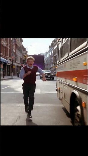 Bad Luck Brian misses the bus