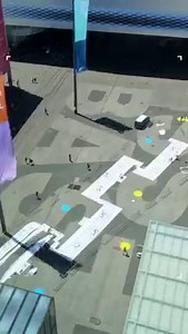 During Art Basel 2022, Basel’s central plaza will feature a participatory floor installation titled 'Out of Sight' by Lawrence Weiner, in homage to the artist who passed away in December 2021. Modeled on a hopscotch grid, the work aims to inspire and engage visitors through visualization, physicalizing positive thinking through the use of Weiner's signature typographic texts. Will we see you there? 👀 | Art Basel