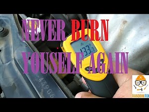 ▶️How to use Infrared Thermometer Temperature Gun for Auto Repair + Great for Home inspections
