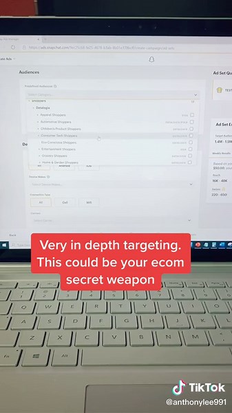 Snapchat ads could be a secret ecom weapon. #ecommercetips #smallbiztips #advertising