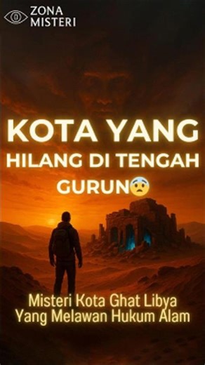 KOTA TANPA BAYANGAN 😱 MISTERI GHAT, LIBYA YANG MELAWAN HUKUM ALAM 🌞🏜️💀
