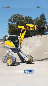 1.6M views · 12K reactions | Excavator That Never Tips Over The...