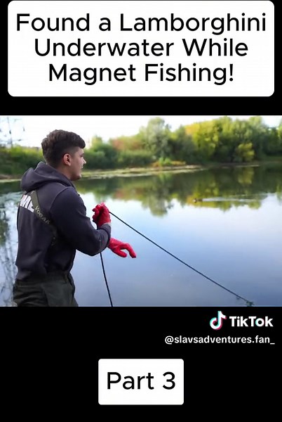 Found a Lamborghini Underwater While Magnet Fishing! -Part 3-