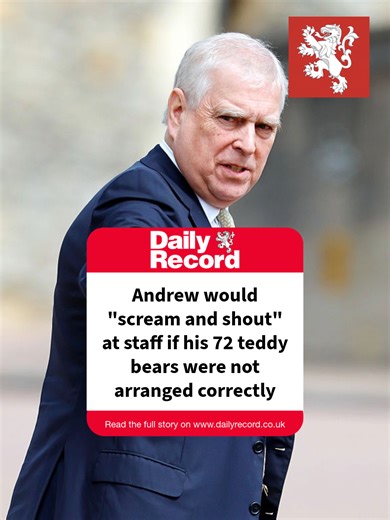 Prince Andrew's Unusual Obsession with Teddy Bears Revealed