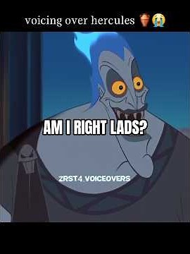 i voiced over hercules #zrst4voiceovers #memes #voiceacting #voiceover