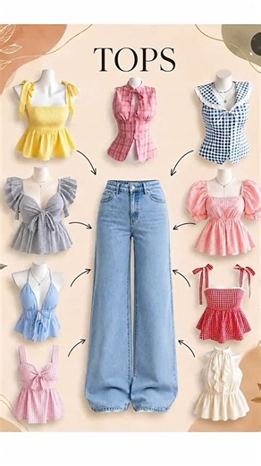 🔥 Best Jeans & Top Combinations for Girls | Trendy Outfit Ideas 2026 ✨ #shorts #fashion #ytshorts