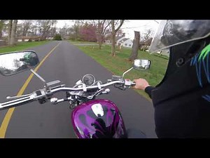 1995 suzuki intruder 800 Review and Ride