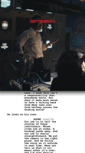 "A sharp script from Fehlbaum and Binder" - Time Out. Watch the Oscar Nominated #September5 in cinemas now. | Paramount Pictures