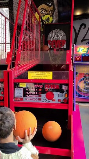 Hoop Fever mishap at GameOn Arcade