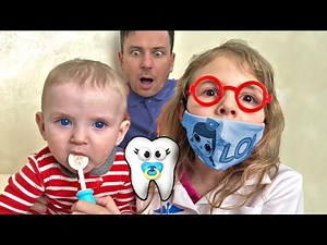 Five Kids Dentist Song Nursery Rhymes & Children' Song