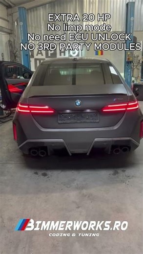 BMW M5 G90 - Burbles Pops & Bangs Exhaust Sound Tune #bmwmmotorsport #automobile #bimmercoding