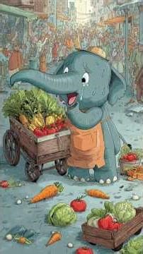 elephant crying cartoon story#viral #shorts #ytshorts