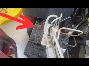 ABS Control Module Chrysler 300 3.5L 2005-2010 Location and Replacement