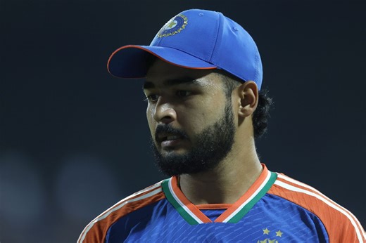 [Watch] Riyan Parag bowls from outside the pitch with a slinging action; umpire calls no-ball in IND vs BAN 2024 2nd T20I