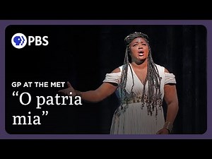 Angel Blue performs “O patria mia” from The Met's "Aida" | Great Performances at the Met