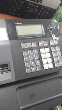 Casio pcr-t273 cash register how to add tax to your cash register