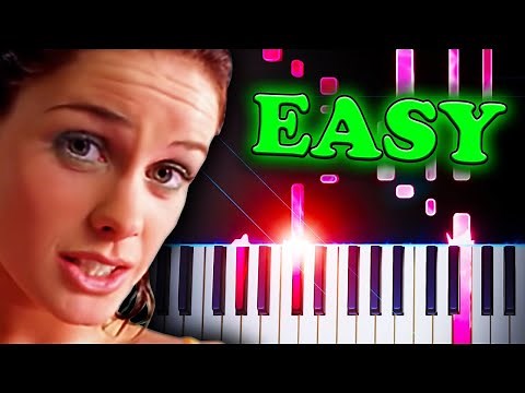 Aqua - Barbie Girl - EASY Piano Tutorial