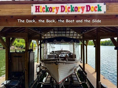 Dock Bock Boat Slide on Mtn. Is. Lake, NC-spoken