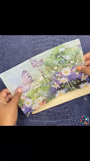 Canvas bag decoupage #canvaspouch #diy #craft #handmade #artandcraft #craftideas