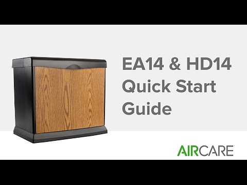 EA 1407, HD 1407 & HD 1409 Quick Start Guide - Essick Air