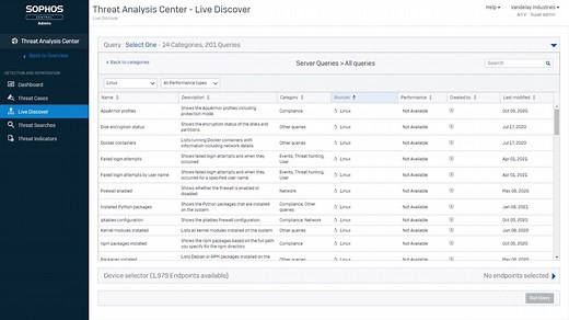 Sophos Extended Detection and Response (XDR) Overview