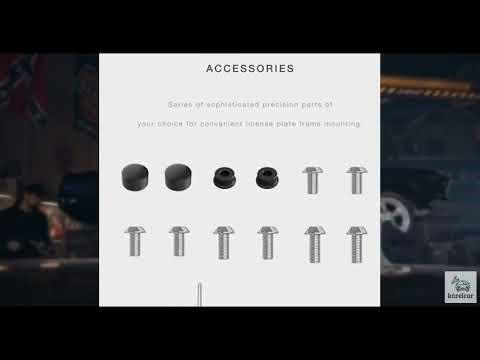 Review - Black License Plate Frame