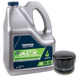Textron Off Road ACX 0W-40 Synthetic Oil Change Kit - Gallon - 2017-2020 Stampede & Havoc