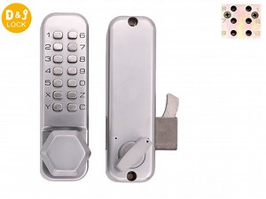 [Hot Item] Tough Waterproof Lock Mechanical Keypad Easy Password Door Handle Code Lock